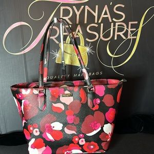 Kate Spade Laurel Way Printed Large Dally Tote Bag